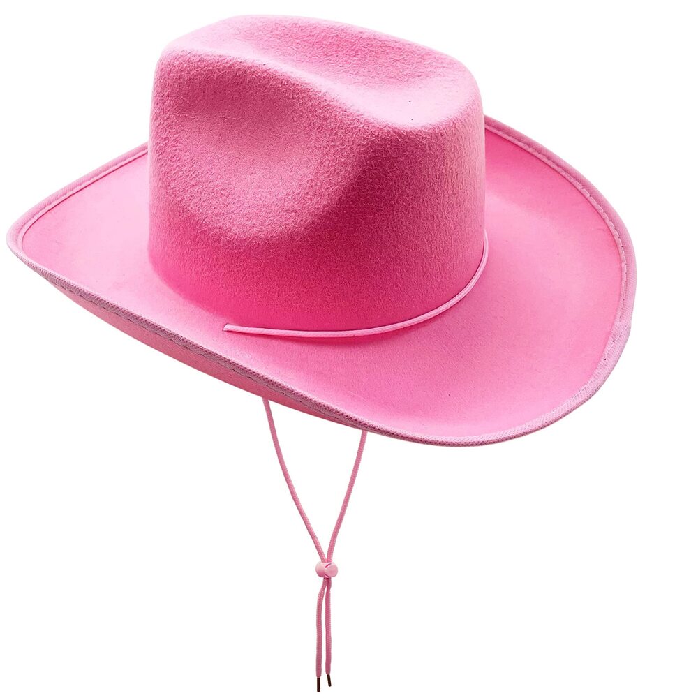 9151 Cowboy Hat & , Felt Cowgirl Hat for Adults, Western Party Dress Up